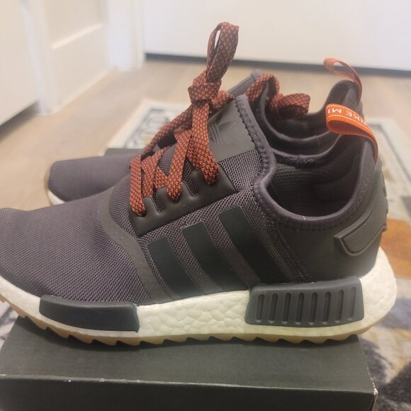 Adidas NMD R1 Trail W Utility Black (BB3691) Women’s Size 7 Brand New In Box - Picture 1 of 8